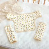 Anti-bite Towel Two Dogs Sucking Belt Baby Waist Stool Chest Pure Cotton Yarn Saliva Towel