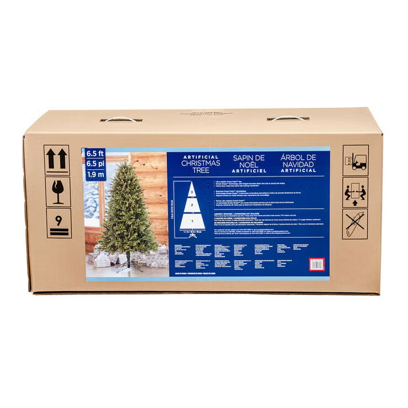 6.5Ft (1.9M) Unlit Aspen Artificial Christmas Tree