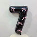 INS 32Inch Black Large Number Foil Balloons Figure Helium Balloon Birthday Decals Photo Props Birthday Party Decorations