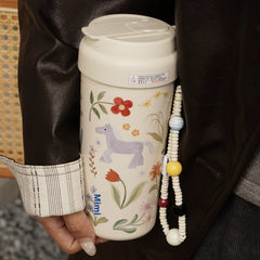 316 Stainless Steel Thermal Mug With Ceramic Coating For Both Heat And Cold Retention