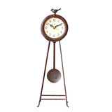 American Retro Iron Art Clock Creative Living Room Decoration