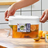 Plastic Beverage Dispenser with Faucet, 3.5L Capacity