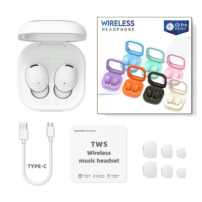 Bluetooth Headset Translucent Charging Bin Wireless 53 In-ear Ultra-long Life Battery