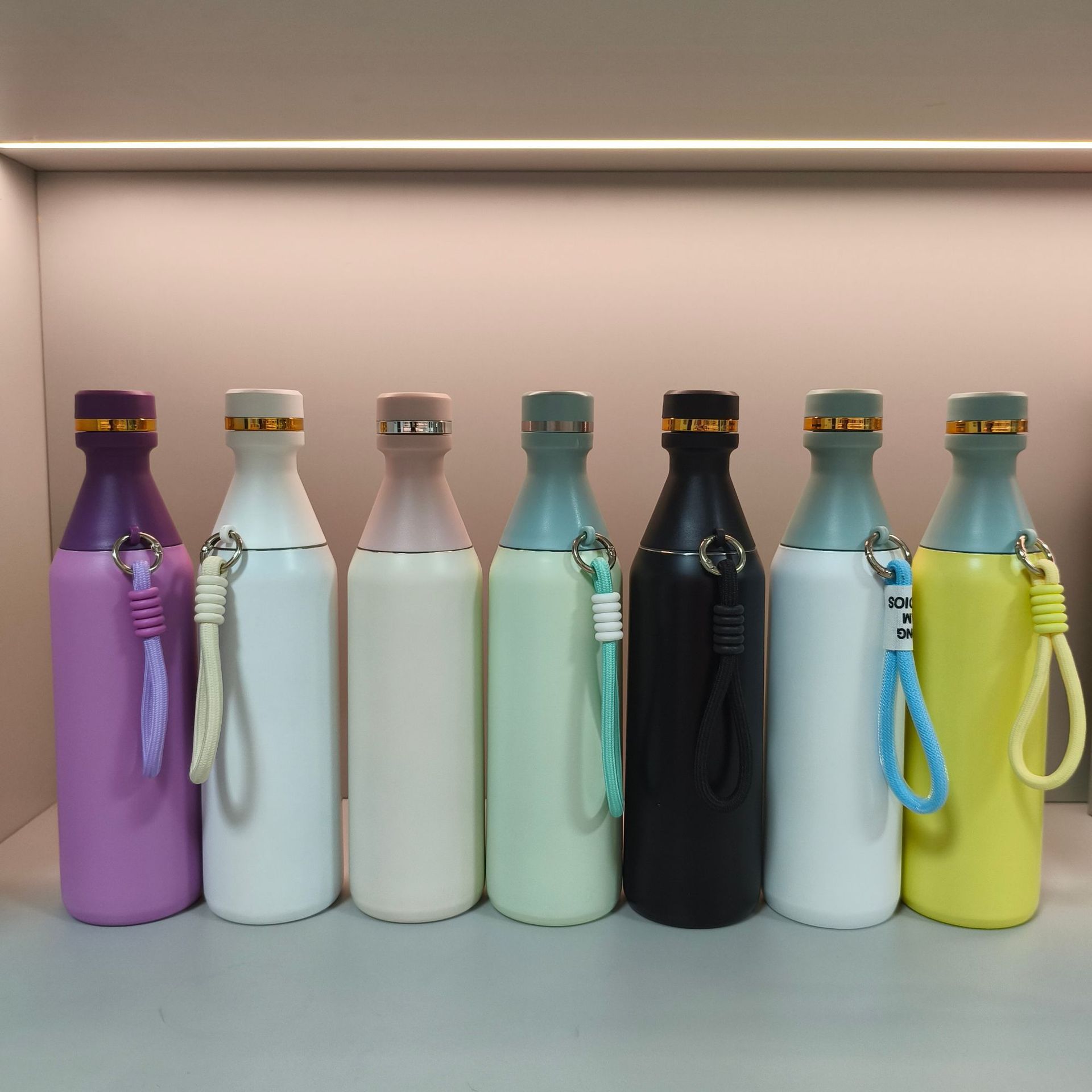 Outdoor Sports Water Bottle Small-mouth Bottle Bowling Cup