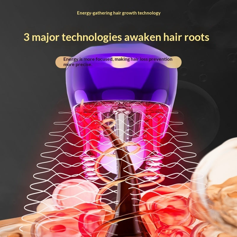 Vibrating Multifunction Red Light Hair Growth Comb