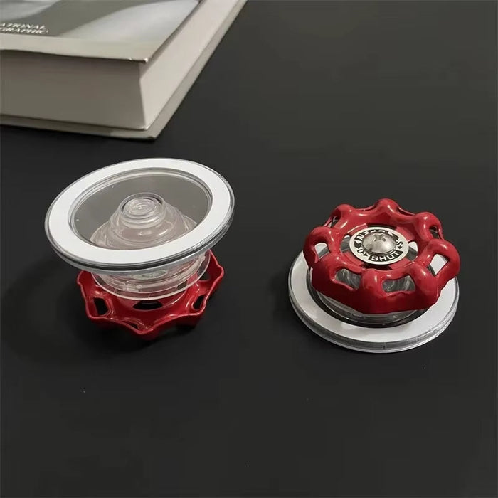 Valve Magnetic Folding Mobile Phone Grip Holder Socket Pocket Support for Magsafe Iphone Mac Safe Ring Finger Expanding Stand