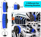Car Cleaning Kit 24Pcs,Car Detaling Kit,Professional Car Detailing Brush,Car Cleaning Products for Dirty Rim Washing, Interior, Exterior, Leather, Dashboard, Vents