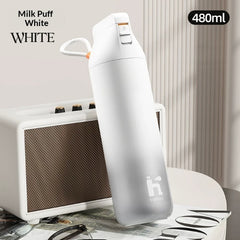Stainless Steel Sports Handle Water Bottle
