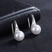 Pearl Earrings for Women,925 Sterling Silver Hook Earrings