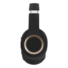 Foldable Bluetooth Headset With Large Earcups Card Slot And Long Battery Life