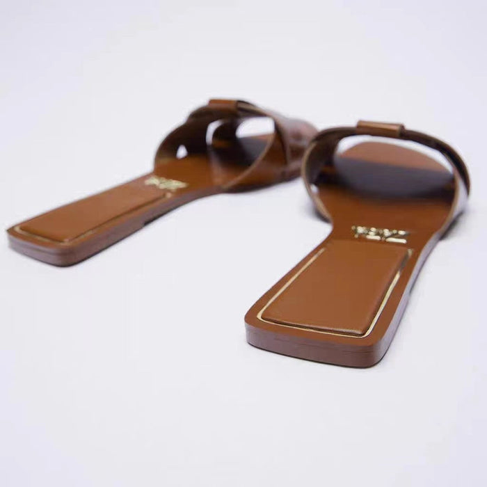 Flat Soft Bottom Slippers Comfortable Outdoor