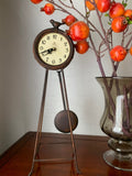 American Retro Iron Art Clock Creative Living Room Decoration