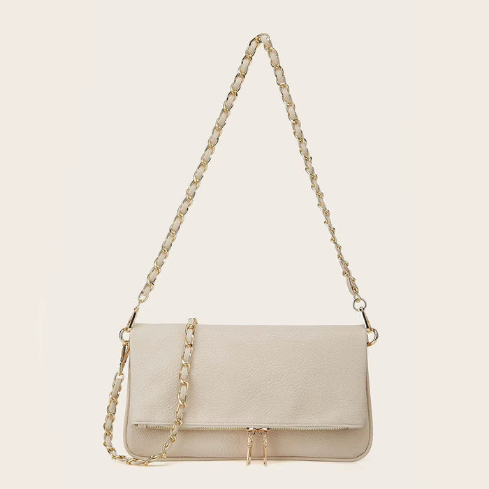 Women'S Bag Handbags New Casual Chain One-Shoulder Messenger Bag Trendy Lady Small Flap Cross Body Bags Clutch Purses Sac a Main