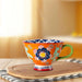 420Ml Ceramic Cup Cups Hand Painted Floral Pattern Retro Creative Coffee Mugs for Latte Water Restaurant Office Family Friend
