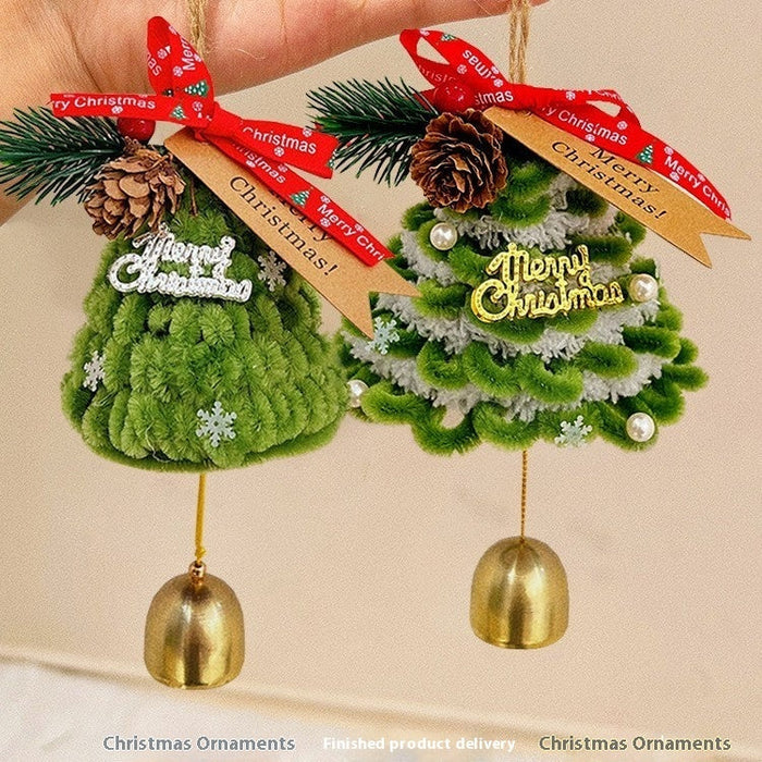Christmas Car Room Door Entrance Bell Decoration