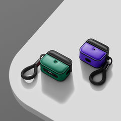 Simple Color-Block Earphone Case