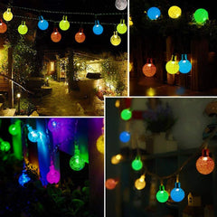 Solar Fairy Lights Outdoor Waterproof, 50LED Solar Garden Lights