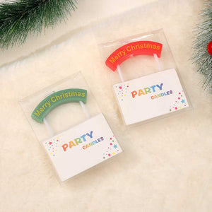 Arch Letter Merry Christmas Christmas Letter Candle Insert