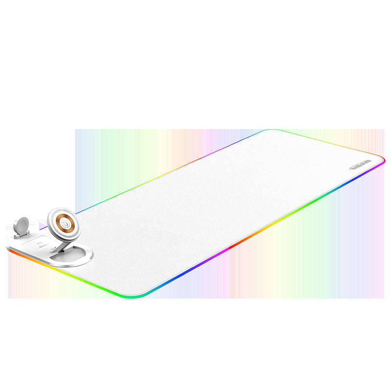 15W 3-in-1 Wireless Charging Mouse Pad For Desk