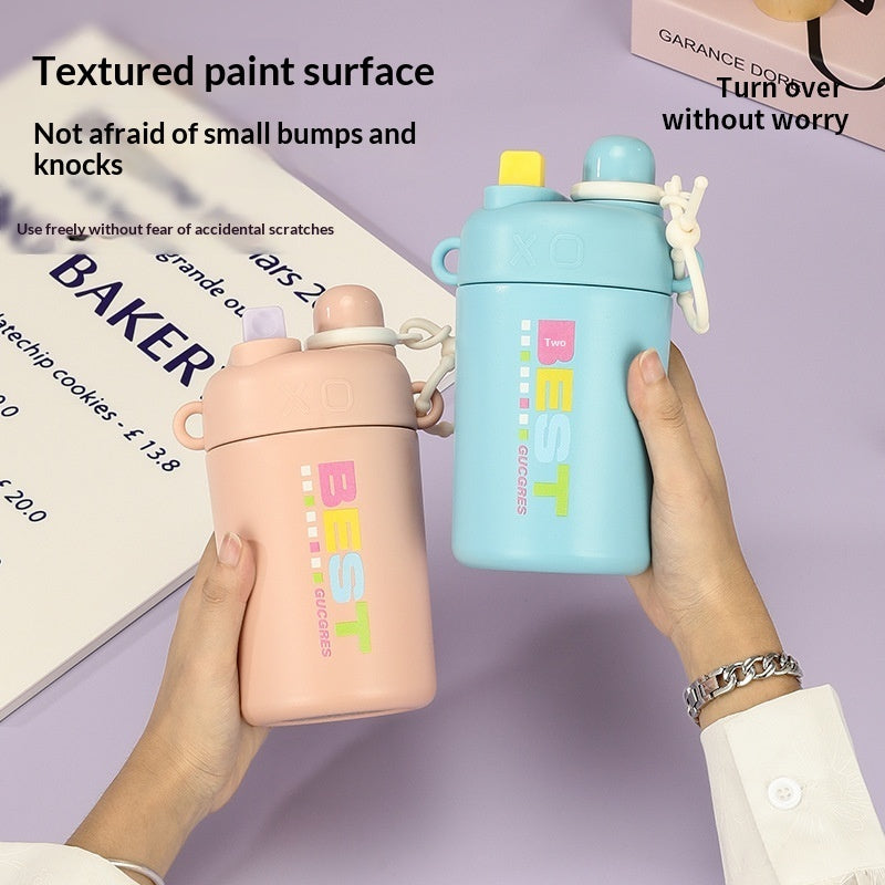 Cartoon 316 Stainless Steel Insulated Water Bottle