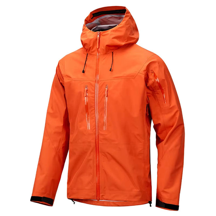 Storm Jacket Men'S Fashion Full Heat Sealed Hardshell Storm Jacket Men and Women with the Same Color Three anti Composite Fabric