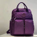Fashion Woman Backpack Waterproof Nylon Soft Handle Solid Multi-Pocket Travel Zipper Feminina School Bags Laptop Backpack