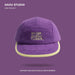 Fashion Dopamine Contrasting Color Flat-Brimmed Baseball Caps for Men and Women Winter Retro Fleece Warm Versatile Hip-Hop Hat