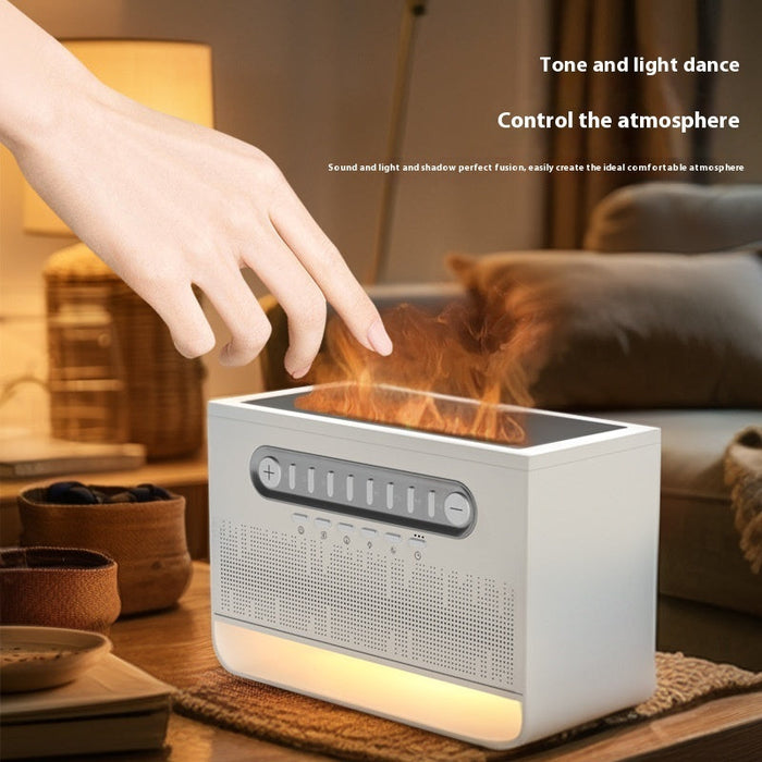 White Noise Bluetooth Speaker Desktop Colorful