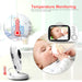 VB603 Video Baby Monitor 2.4G Wireless with 3.2 Inches LCD 2 Way Audio Talk Night Vision Surveillance Security Camera Babysitter