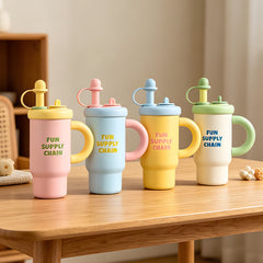 Large-capacity Insulated Mug With A Handle
