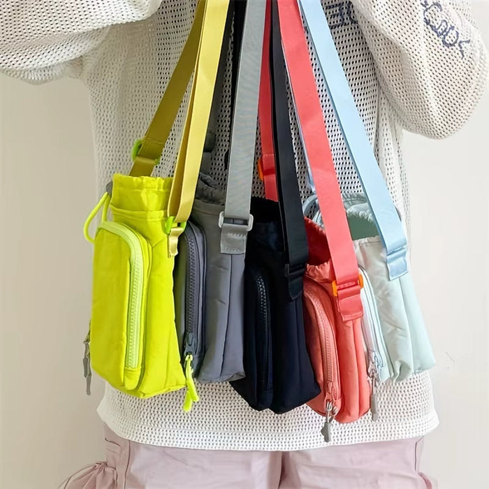 Mobile Phone Bag New Crossbody Shoulder Water Bottle Bag Waterproof Yoga Bag Running Sports Outdoor Portable Bag