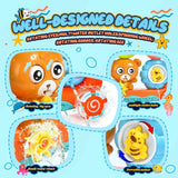 Baby Bath Toys, Bear Bathtub Toy for Toddlers 1-3, Kids Water Toys for Waterfall Shower Toys Game, Bath Time Baby Toy for 1 2 3+ Year Old Boy Girl Toddler Gift Toys Set