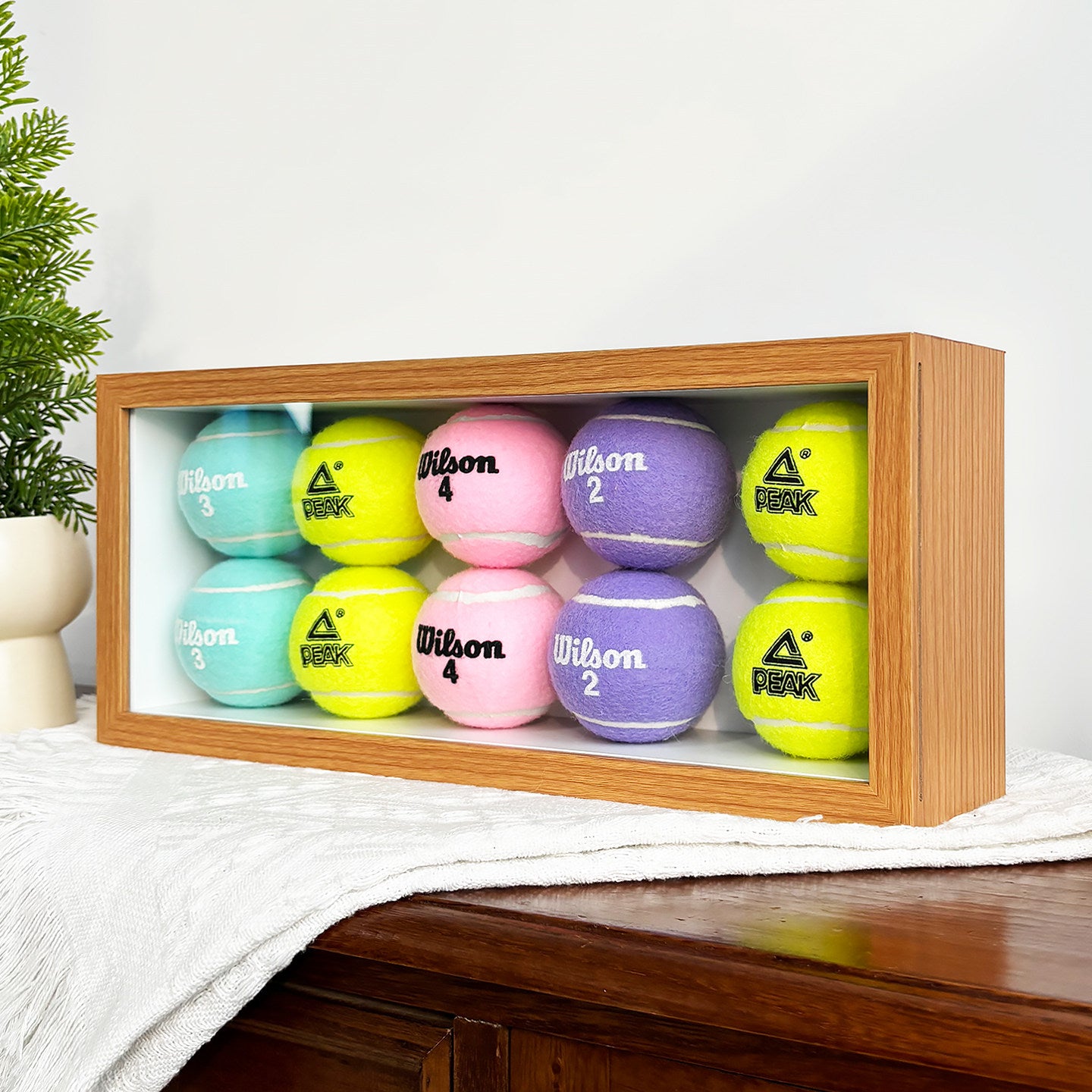 Dust-proof Storage And Display Tennis Ball Storage Box