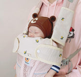 Anti-bite Towel Two Dogs Sucking Belt Baby Waist Stool Chest Pure Cotton Yarn Saliva Towel