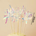 Ins Style Colorful Happy Birthday Letter Soft Gum Cake Decoration Candy Color Cake Topper Children'S Party Supplies Gifts
