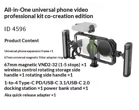 Universal Rabbit Cage Live Streaming Pro Expansion Kit For Mobile Phones