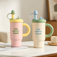 Large-capacity Insulated Mug With A Handle