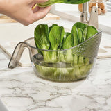 1Pc Multifunctional Drain Basket Drain Bowl