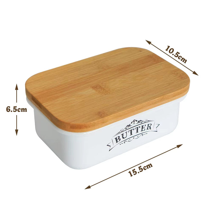 Side Held Bread Box&Storage Jar&Butter Box, Household Kitchen Storage Container, Food Container, Household Kitchen Organizer