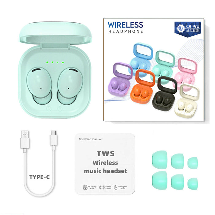 Bluetooth Headset Translucent Charging Bin Wireless 53 In-ear Ultra-long Life Battery