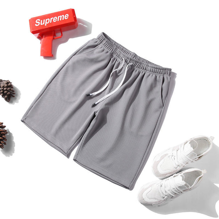 Breathable Shorts Quick-drying Cool Casual Micro-elastic Loose Mesh Pants