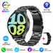 New for Samsung Galaxy Watch 6 Classic Smartwatch Men AMOLED HD Screen Voice Assistant Bluetooth Call NFC Smart Watch for Women