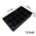 4/6/8/15 Grid Big Ice Tray Mold Box Large Food Grade Silicone Ice Cube Square Tray Mold Diy Bar Pub Wine Ice Blocks Maker Model