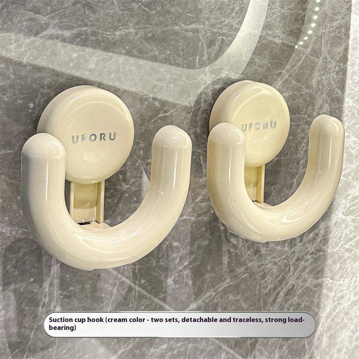 Bathroom Suction Cup Hair Band Hair Band Storage Rack Wall