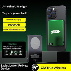 Ultra-thin MagSafe Magnetic Wireless Power Bank