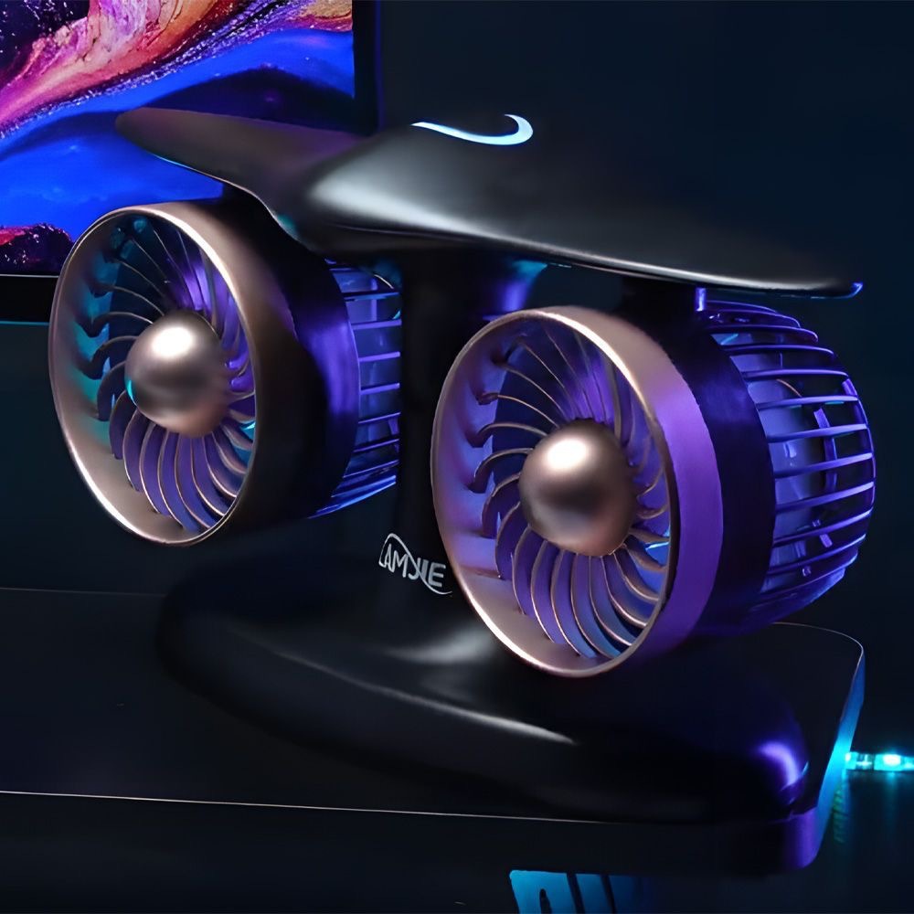 Extra-Long Battery Life Office Creative Jet Engine Turbofan
