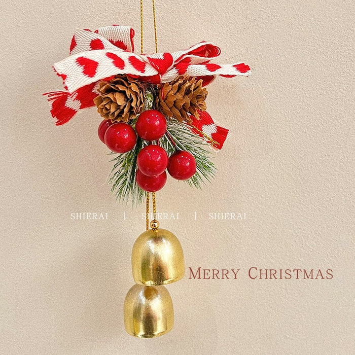 Christmas Car Room Door Entrance Bell Decoration