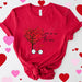 Love Is in the Air T-Shirts for Men Women Matching Couples Valentine’S Day Shirt Anniversary Graphic Y2K Tops Short Sleeve Tees