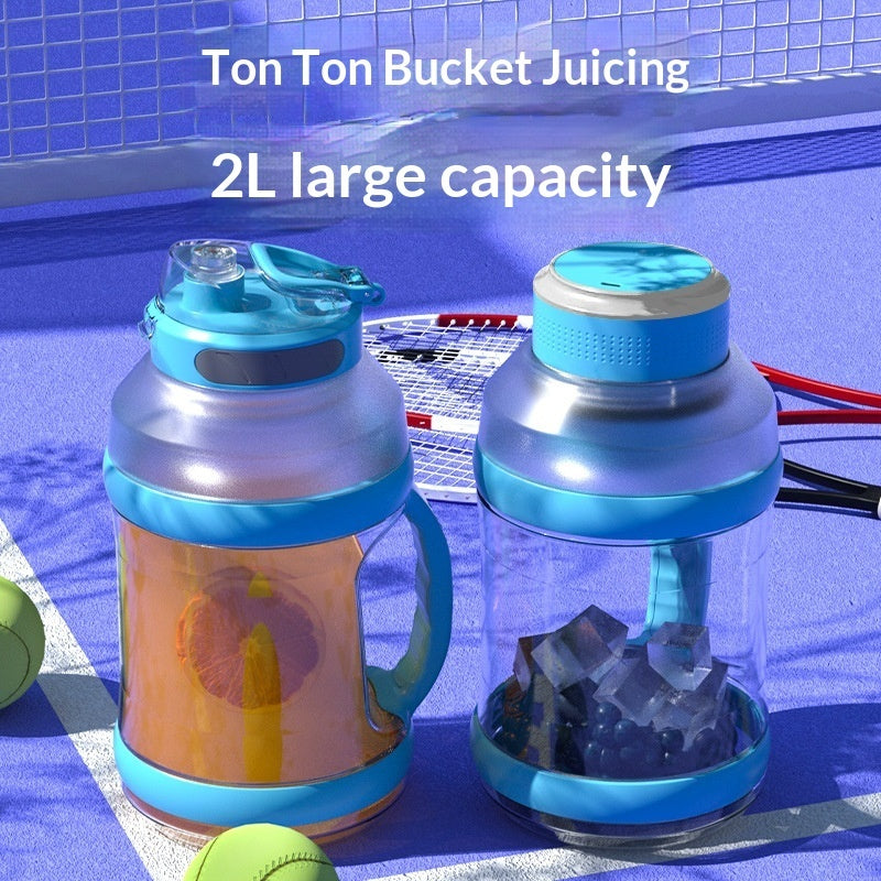 High-Capacity Multi-Functional Portable Fitness Blender With A Wide-Bottom Design