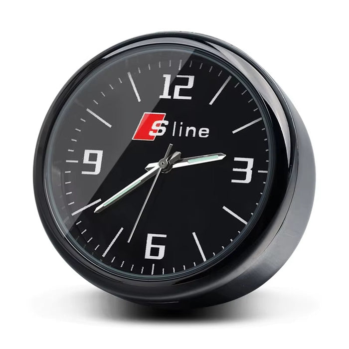 Car Clock Ornaments Car Watch Ornaments for  A1 A3 8P 8L A4 A5 B6 B7 A6 A7 C5 C6 4F Q3 Q5 Q7 Q8 TT S3 S4 S6 RS Accessories
